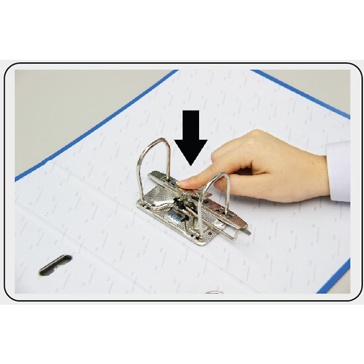 Bìa Còng F4 Happy Color Dày 5cm (Xanh Dương Nhạt) - Ảnh 3