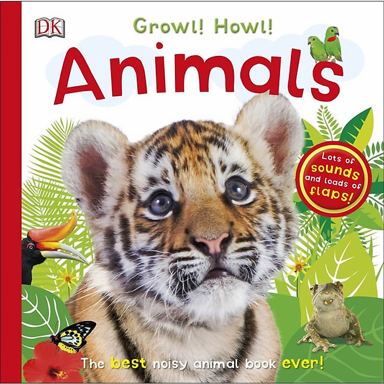 Sách Growl! Howl! Animals