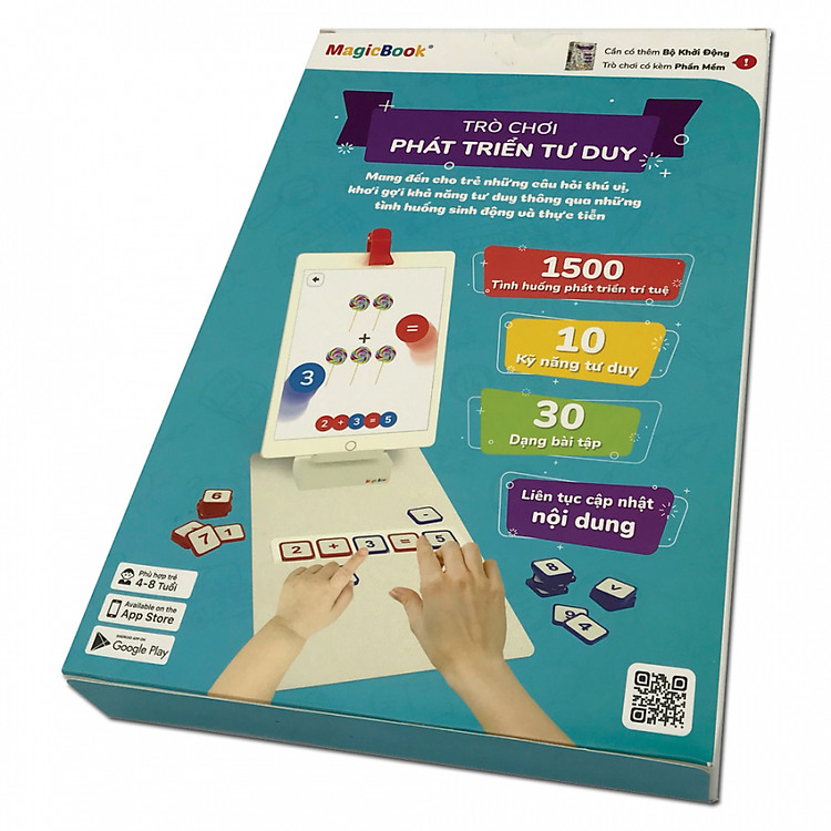 Trò chơi phát triển trí tuệ trẻ em Magicbook Bộ Phát Triển Tư Duy