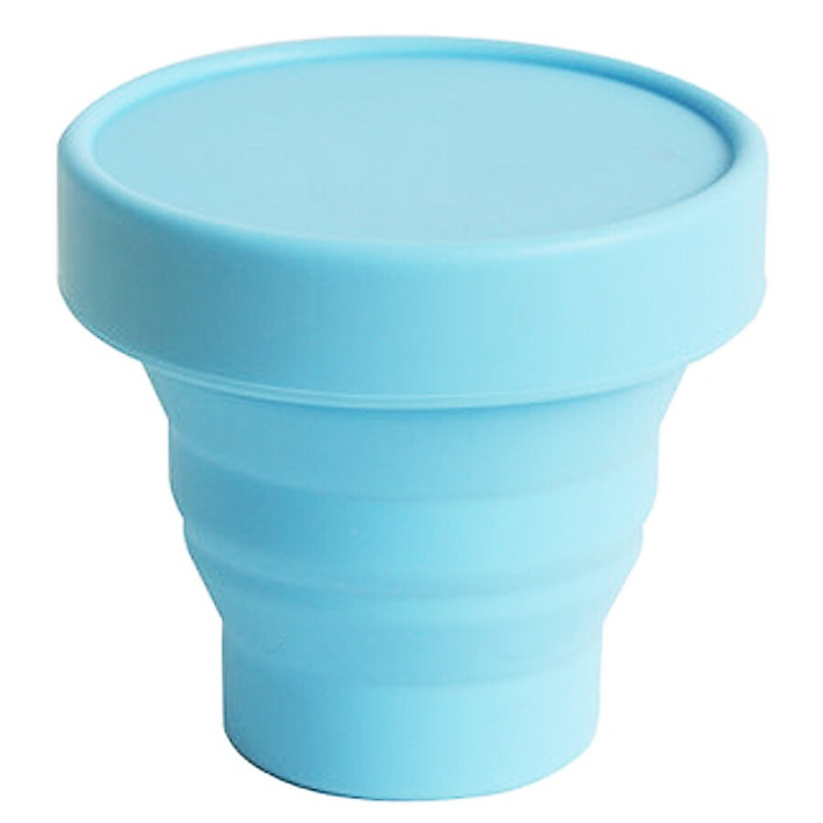 Cốc Gấp Silicone Hình Kính Thiên Văn Gaga Lin - Xanh Lá