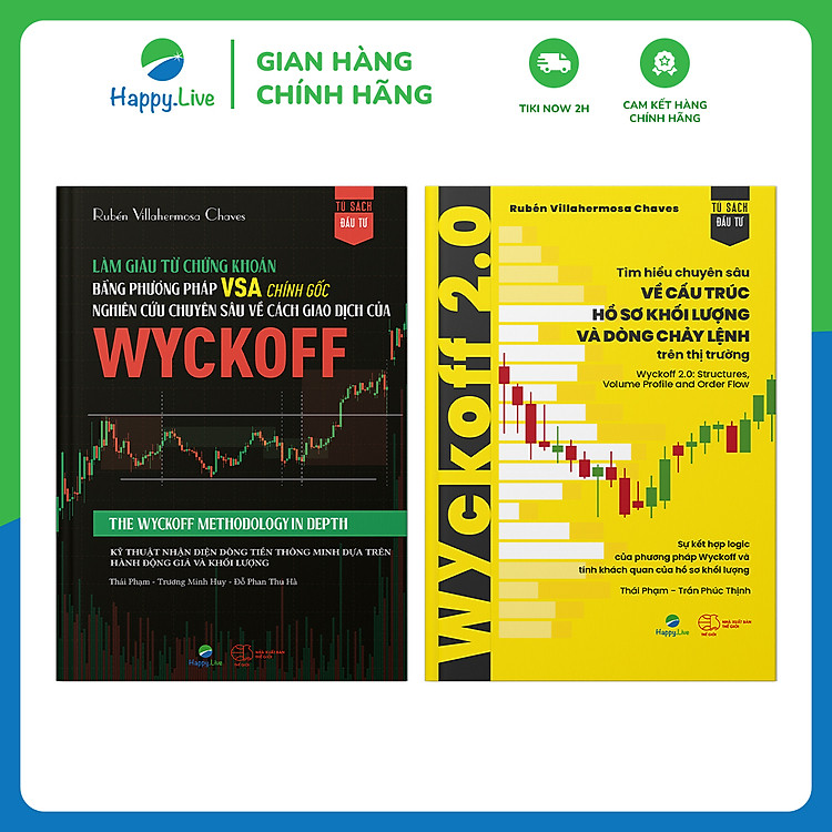 Bộ sách giao dịch theo Wyckoff – Làm giàu từ chứng khoán bằng phương pháp VSA chính gốc