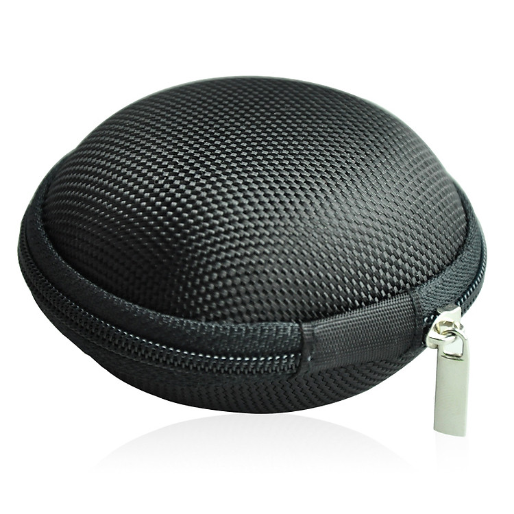 Hộp Đựng Tai Nghe Cáp Sạc Hình Tròn - Hàng nhập khẩu