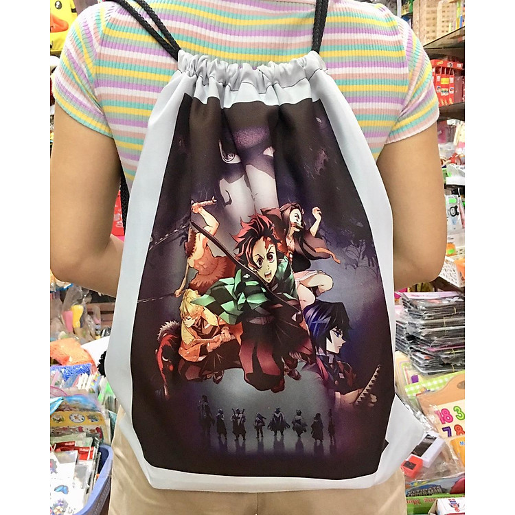 Ba lô rút vải Kimetsu no Yaiba