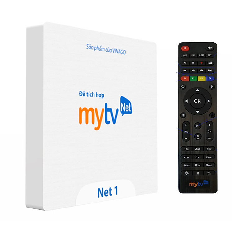 Android tivi Box MyTV NET 2GB bản 2019 4K utra, truyền hình bản quyền - CHÍNH HÃNG