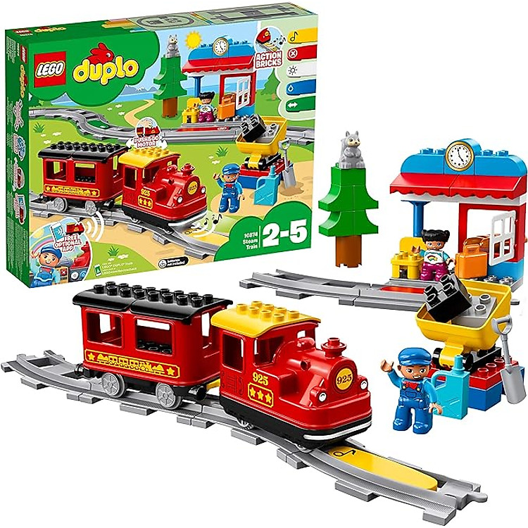 Chọn mua tại Shopee: LEGO DUPLO Tàu Hỏa Hơi Nước 10874 - Giá tốt nhất tại Mall Shop