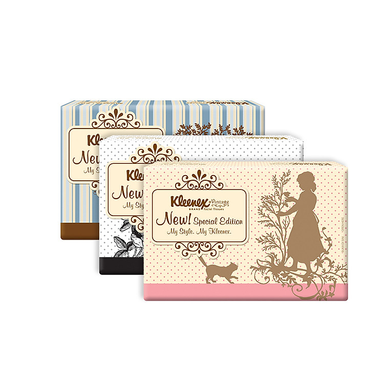 Combo 6 Khăn giấy bỏ túi Kleenex 50 tờ x 3 gói