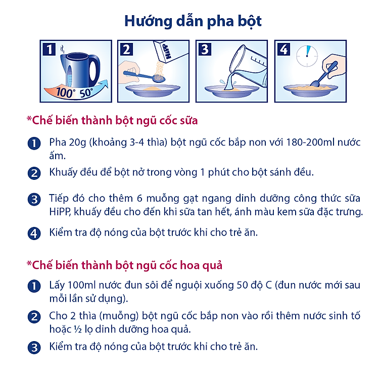 Bột ăn dặm Gạo nhũ nhi HiPP 200g Tiết kiệm - Hình ảnh 3