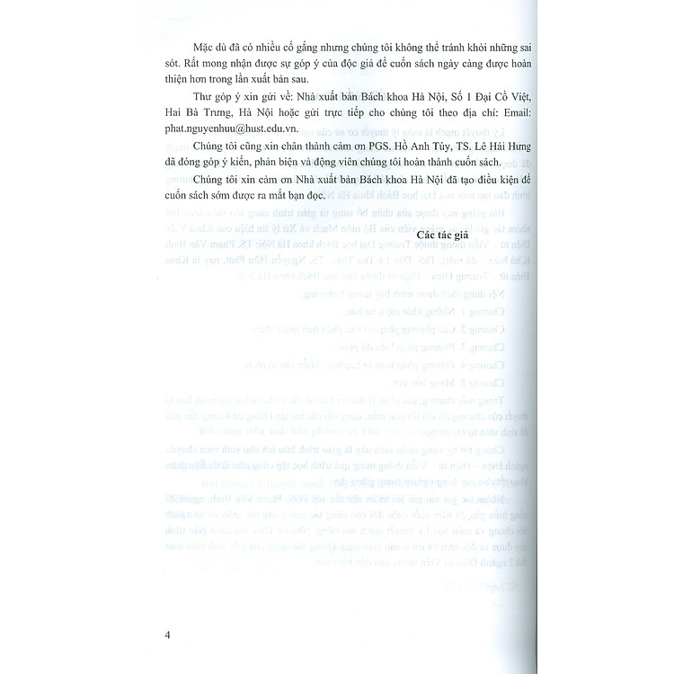 Bài giảng Lý Thuyết Mạch - Nguyễn Hữu Phát (Chủ biên) - Ảnh 4