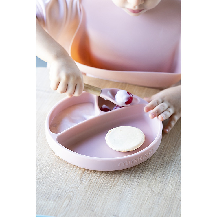 Bộ ăn dặm MinikOiOi silicone cho bé Chính hãng Tiết kiệm - Hình ảnh 5