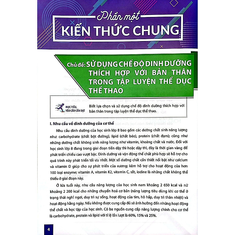 Giáo Dục Thể Chất 8 (Chân Trời Sáng Tạo) (2023) - Ảnh 4