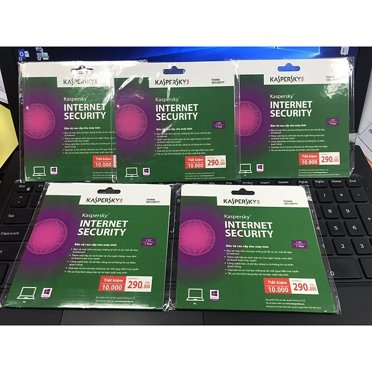 Phần mềm diệt Virus KASPERSKY INTERNET SECURITY 2019 cho 1PC/Năm - PP Chính hãng