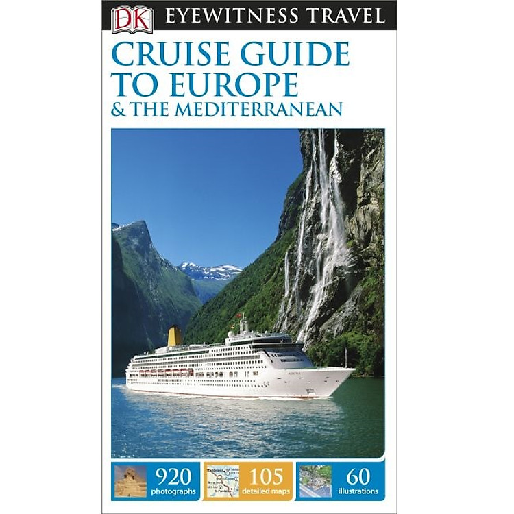 Sách DK Eyewitness Travel Guide Cruise Guide to Europe and the Mediterranean