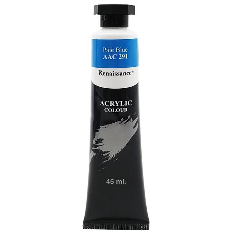 Tuýp Màu Acrylic 45 ml – Renaissance #291 – Pale Blue