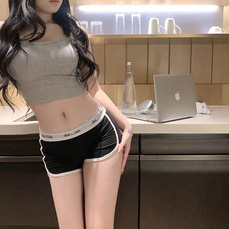 Bộ đồ lót thể thao nữ cotton năng động thấm hút tốt - có quần lẻ