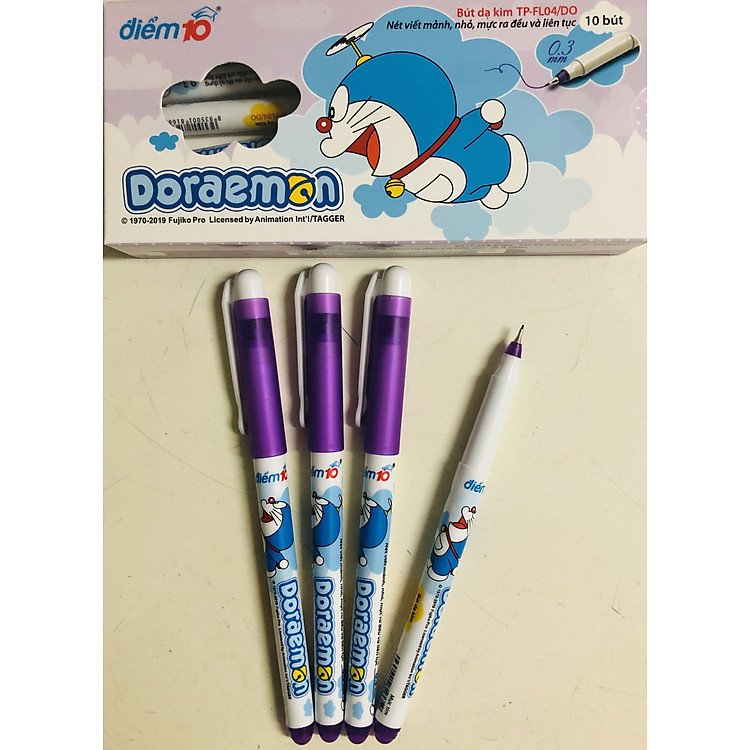 Bút Lông Kim Doraemon FL-04/DO (10 cây)