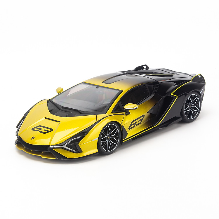 Mô hình xe Lamborghini Sián 1:18 Bburago Chính hãng Ưu đãi - Hình ảnh 2