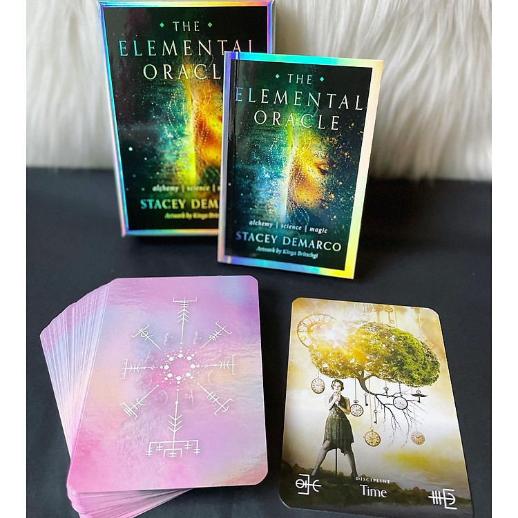 Bộ bài Oracle Elemental kèm quà tặng Chính hãng Tiết kiệm - Hình ảnh 4