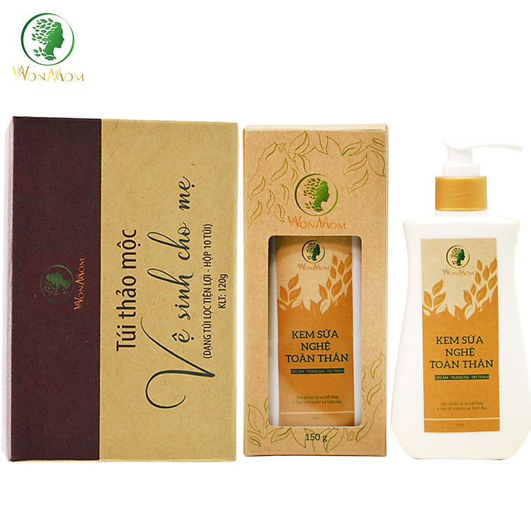 Mua tại Lazada: Bộ dưỡng trắng hồng body Wonmom Chính hãng, giá tốt