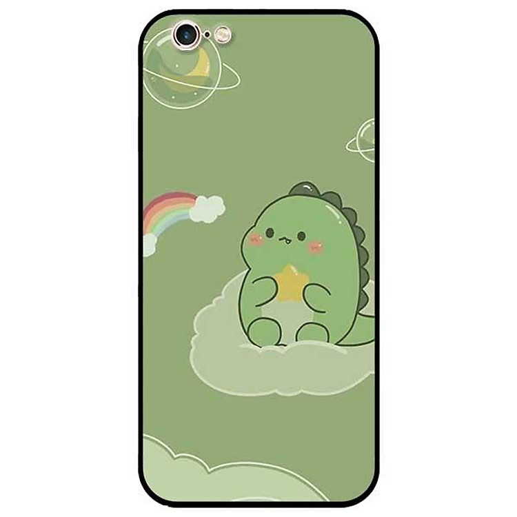 Ốp lưng dành cho Iphone 5 / 5s / 5Se - Iphone 6 / 6s - Iphone 6 Plus / 6s Plus mẫu Khủng Long Cầu Vồng