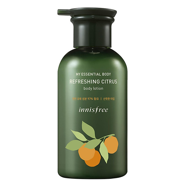 Sữa Dưỡng Thể Hương Cam Chanh Innisfree Essential Citrus Body Lotion (330ml)