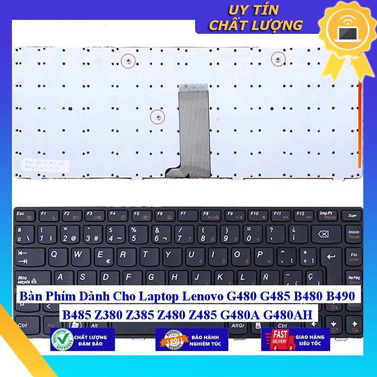Bàn Phím dùng cho Laptop Lenovo G480 G485 B480 B490 B485 Z380 Z385 Z480 Z485 G480A G480AH - Hàng Nhập Khẩu New Seal