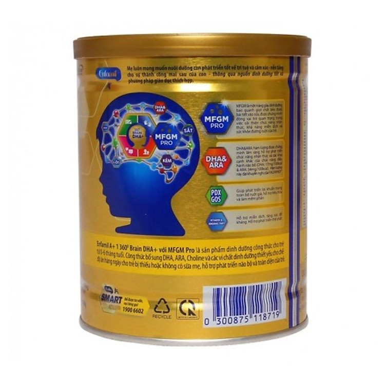Sữa Bột Enfamil A+ 1 (400g) Chất lượng Ưu đãi - Hình ảnh 2