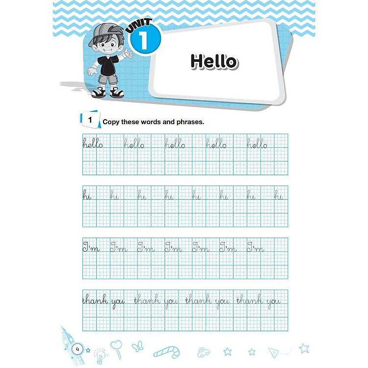 Vở Tập Viết Tiếng Anh Lớp 3 - Tập 1 - Ảnh 2