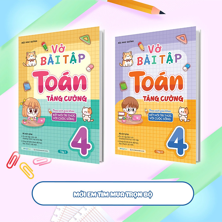 Vở bài tập Toán tăng cường lớp 4 tập 2 - Ảnh 3