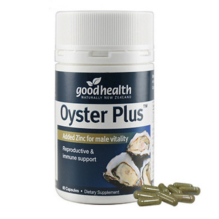 Tinh Chất Hàu Oyster Plus Goodhealth (hộp 30 viên) - Viên uống bổ sung kẽm tăng cường sinh lý nam