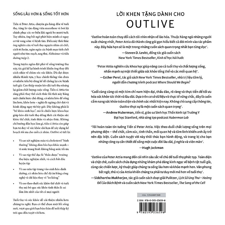 Outlive - Khoa Học & Nghệ Thuật Sống Trường Thọ - Ảnh 2