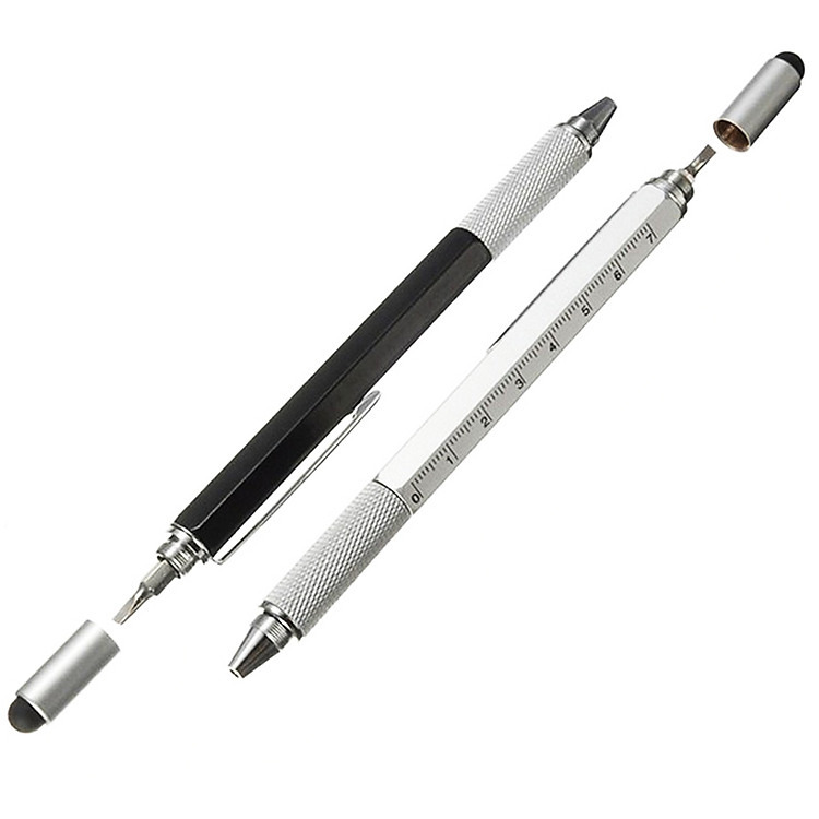 Bộ Bút Bi 6 in 1 Đa Chức Năng (2 cây) - Ảnh 2