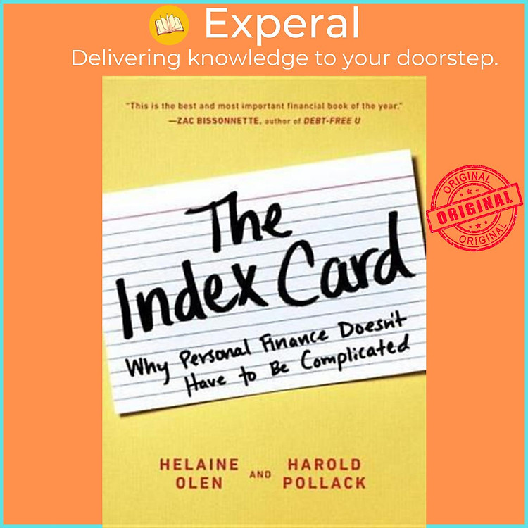 Sách - The Index Card by Helaine Olen (US edition, paperback)