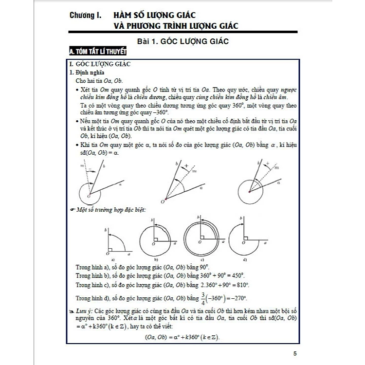Tham Khảo Toán 11 Đầy Đủ Các Dạng Trắc Nghiệm Theo Cấu Trúc Đề Thi Năm 2025 (Tái Bản Có Bổ Sung) - Ảnh 4