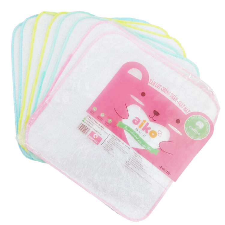 Bịch 8 Miếng Lót Giặt Máy Aiko cho Bé Chính hãng Tiết kiệm - Hình ảnh 2