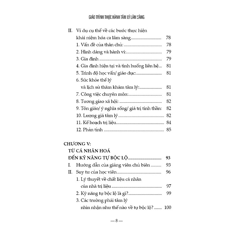 GIÁO TRÌNH THỰC HÀNH TÂM LÝ LÂM SÀNG - Ảnh 5