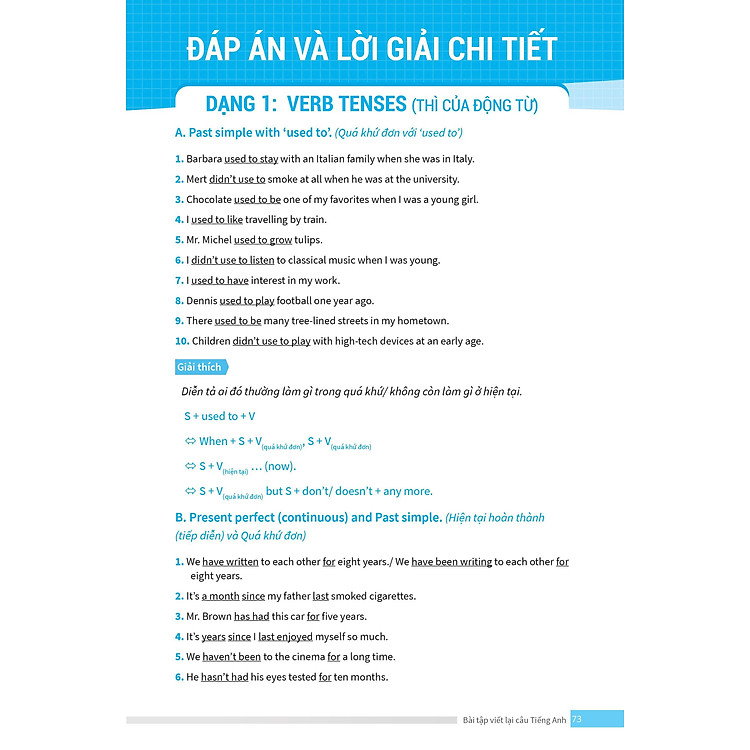 Bài Tập Viết Lại Câu Tiếng Anh (Ôn Thi Vào Lớp 10 Và 10 Chuyên) - Ảnh 7