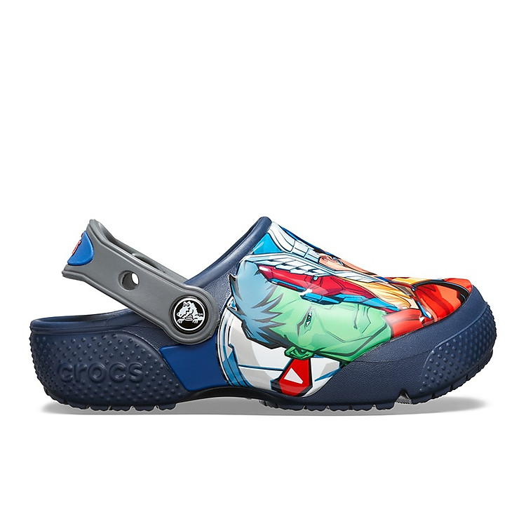 Giày lười Crocs DISNEY Marvel trẻ em 205505 - Xanh