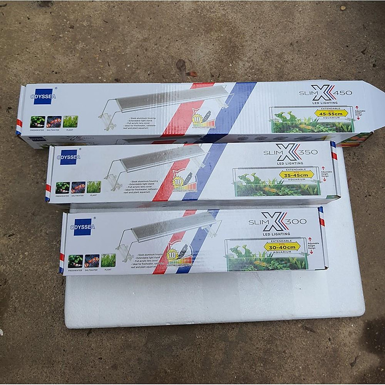 Đèn led thủy sinh Odessea Slim X, nhiệt độ màu 10000K, giúp cây thủy sinh phát triển tốt nhất