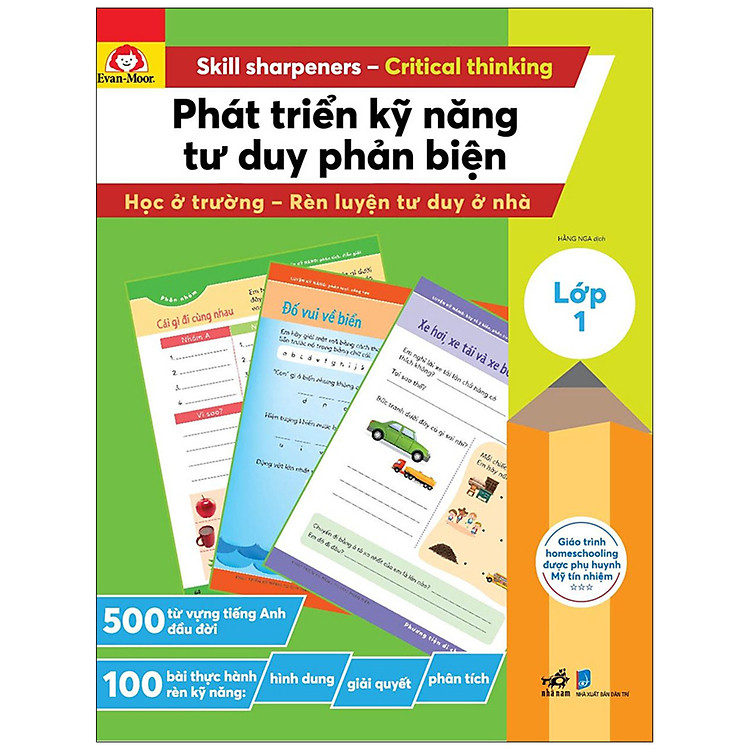 Sách Phát Triển Kỹ Năng Tư Duy Phản Biện – Lớp 1