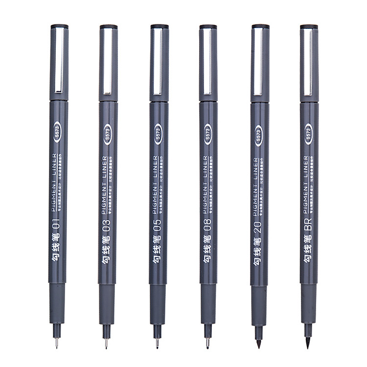 Bút Kỹ Thuật Deli S573 (Màu Đen) - Ảnh 5