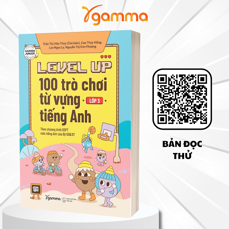 Level Up – 100 Trò Chơi Từ Vựng Tiếng Anh Lớp 3