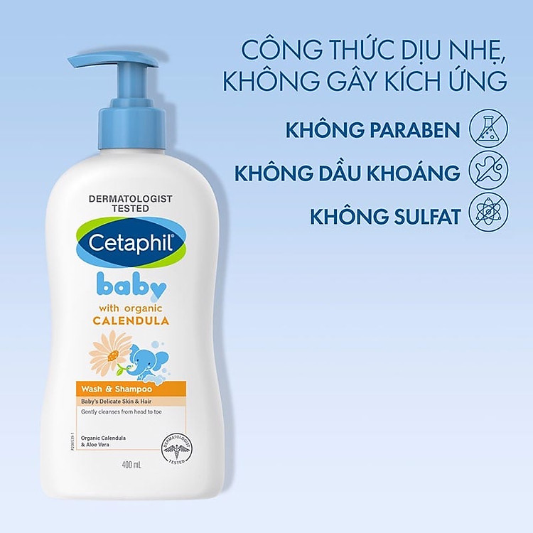 Mua Sữa Tắm Gội Cetaphil Baby 400ml Chính hãng Tiết kiệm - Hình ảnh 3