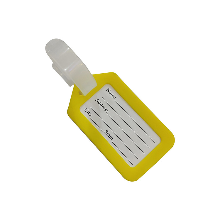 Thẻ tên treo vali du lịch bằng nhựa