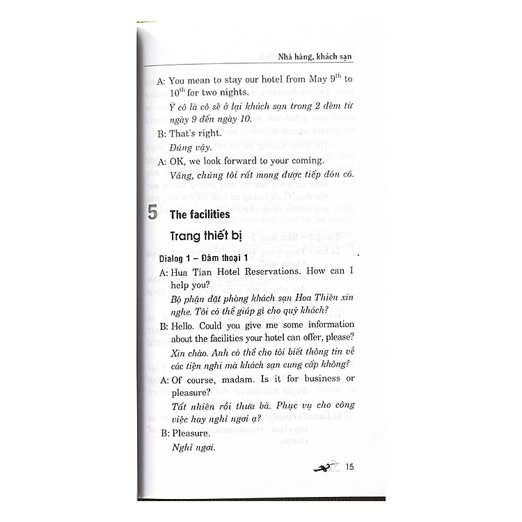Tự Học Đàm Thoại Tiếng Anh Nhà Hàng Khách Sạn - Ảnh 9
