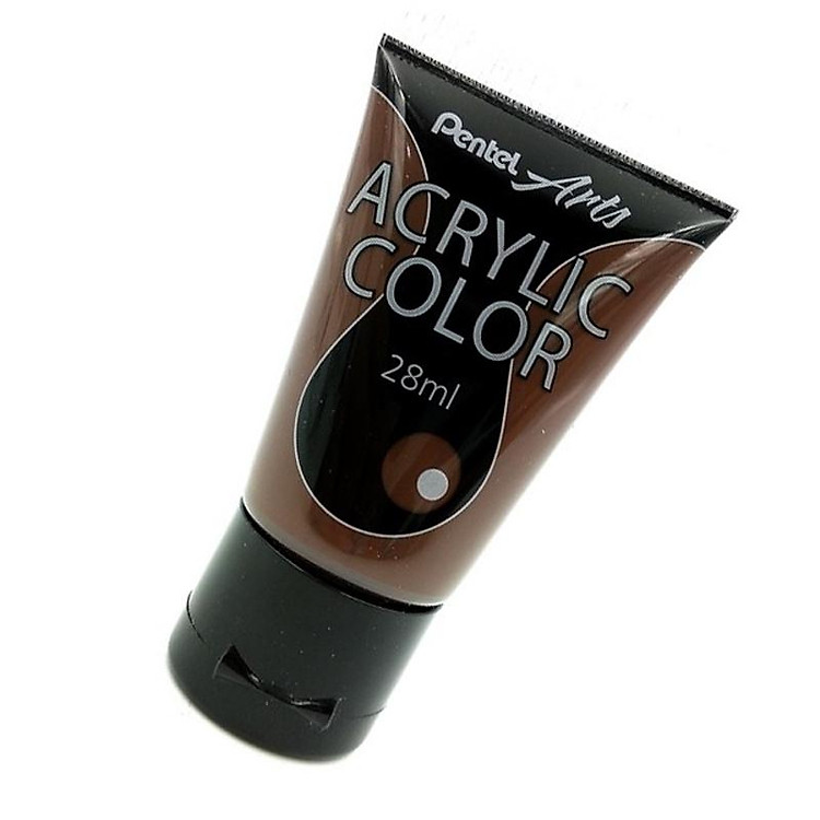 Tuýp Màu Acrylic Pentel WA2-T09 - Burnt Umber - Ảnh 3