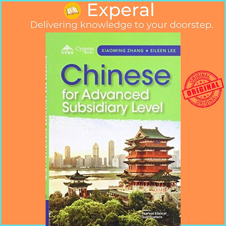 Sách - Chinese for AS (Simplified characters) by Zhang Xiaoming (UK edition, paperback)