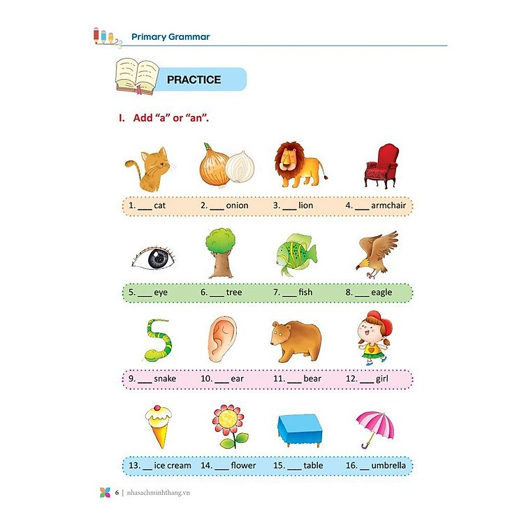 Primary Grammar - Ngữ Pháp Tiếng Anh Theo Chủ Đề Lớp 3 (Tập 1) (Tái Bản 2024) - Ảnh 6