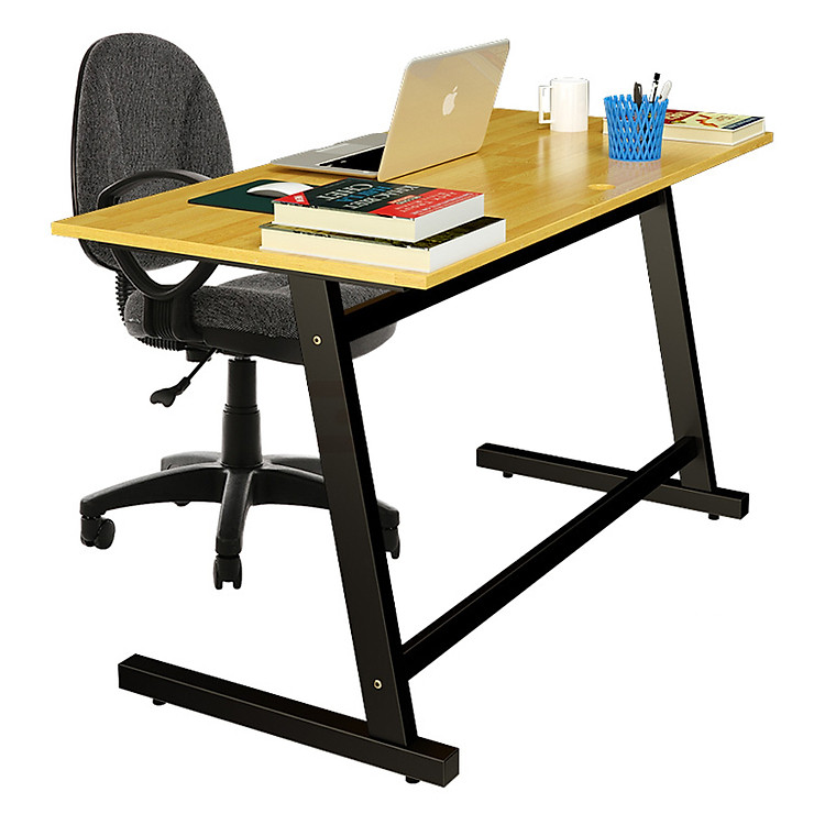 Bộ Bàn Rec-Z Đen Và Ghế Có Tay Đen IBIE IB505