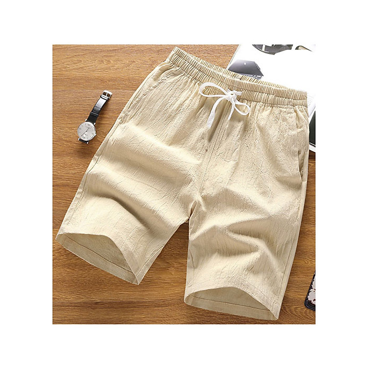Quần shorts đũi nam SQ501
