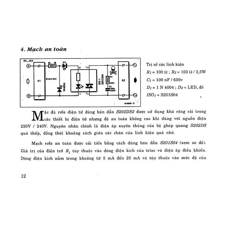 Hướng Dẫn Tự Lắp Ráp 100 Mạch Điện - Điện Tử - Ảnh 7